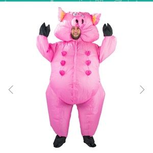 Pig Inflatable Costume fits most adults